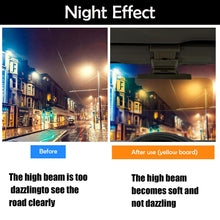 Carica l'immagine nel visualizzatore di Gallery, Estensione parasole per auto, 2 in 1, per giorno e notte, visiera parasole regolabile, antiriflesso e raggi UV, protezio
