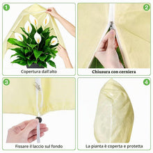 Carica l'immagine nel visualizzatore di Gallery, 250 * 360cm Cappuccio Protezione Piante con Coulisse e Cerniera