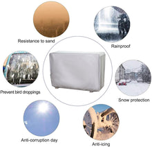 Carica l&#39;immagine nel visualizzatore di Gallery, Copertura Condizionatore Esterno Copertura Per Condizionatore d&#39;aria Esterno Copri Condizionatore da Esterno Impermeabile Anti-Polvere Anti-Neve (Grande)