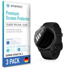 Carica l'immagine nel visualizzatore di Gallery, smartect TPU Pellicola Protettiva 3 Pezzi per Garmin Vivoactive 6