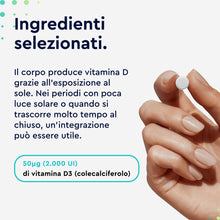 Carica l'immagine nel visualizzatore di Gallery, Vitamina D 2000UI (50mcg), 400 Compresse, Eletto PRODOTTO DELL'ANNO 2025, Vitamina D 2000 UI (Colecalciferolo), Integrat