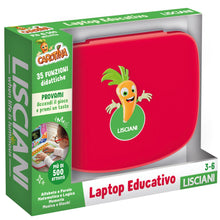 Carica l'immagine nel visualizzatore di Gallery, Liscianigiochi Carotina Laptop Educativo