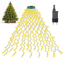 Carica l'immagine nel visualizzatore di Gallery, Catena luminosa per albero di Natale, 3 m, 592 LED, luce bianca calda
