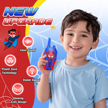 Carica l&#39;immagine nel visualizzatore di Gallery, Toyokid Walkie-Talkie Bambini, Giochi Bambini 3 4 5 6 7 8 9 10 Anni Spider Walkie Talkie Regalo Bambino 3-10 Anni Giochi da Esterno per Bambini Giocattoli Bambino 3-10 Anni Regalo Compleanno Bambini