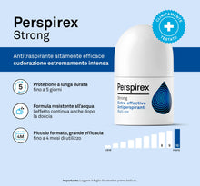 Carica l'immagine nel visualizzatore di Gallery, Perspirex Strong Antitraspirante Roll-On, Protezione fino a 5 Giorni Contro la Sudorazione e Cattivi odori, Ideale per S