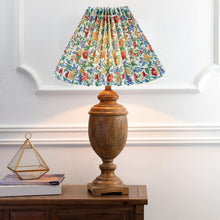 Carica l'immagine nel visualizzatore di Gallery, Paralume lampada da tavolo, paralume pieghettato floreale per lampade da tavolo, lampade da tavolo, 8 x 24 x 16 cm, per 