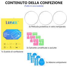 Carica l'immagine nel visualizzatore di Gallery, LUSEE 3 Pezzi Vetro Temperato per Suunto Race S Pellicola Protettiva [Anti graffio] [durezza 9H] [Chiaro HD] Vetrino Pro