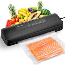 Carica l'immagine nel visualizzatore di Gallery, Vihoom Macchina Sottovuoto Alimenti 5 in 1, Automatica Sigillatore Sottovuoto Macchina per Alimenti Secchi che Umidi, con 10 Sachetti Sottovuoto e Tubo Sottovuoto