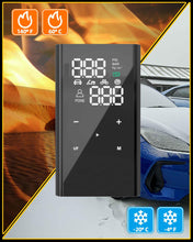 Carica l'immagine nel visualizzatore di Gallery, Pompa ad aria per auto a batteria da 12000 mAh, 4 mini compressori veloci, 150 psi, pompa ad aria elettrica piccola con 