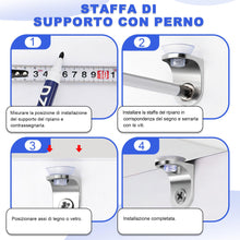 Carica l'immagine nel visualizzatore di Gallery, 40 Pezzi Supporti Reggimensola per Vetro, Staffe Angolari in Acciaio Inox con Ventosa Antiscivolo, Supporti ad Angolo Re