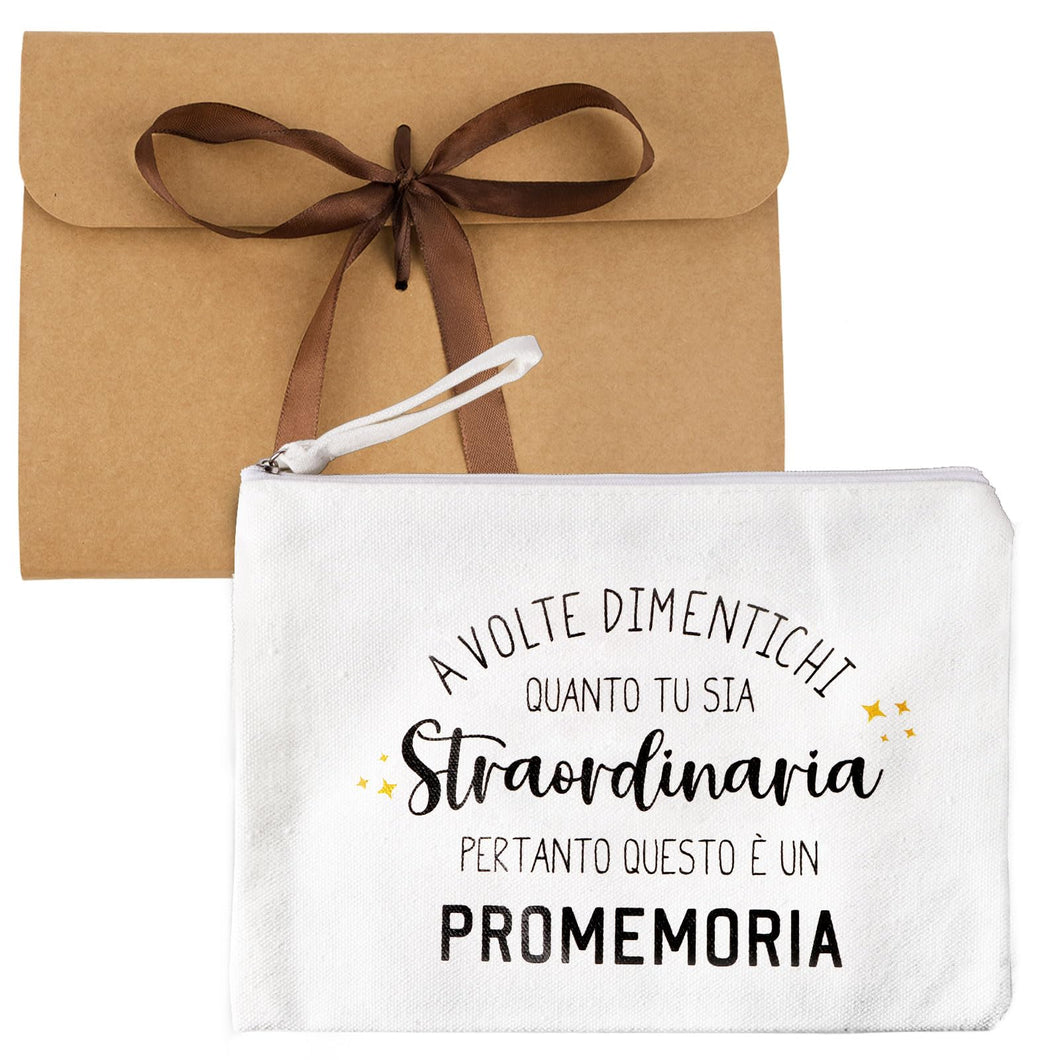 GEBETTER Pochette Amicizia, Pochette Trucchi Donna Amica, Regalo Donna Amica Compleanno, Regalo Migliore Amica Collega Regalo Amiche Natale Laurea, Trousse Trucchi Donna Regalo