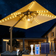 Carica l'immagine nel visualizzatore di Gallery, Luci Solari per Ombrellone,Luci per Ombrellone da Esterno Solare