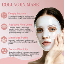 Carica l'immagine nel visualizzatore di Gallery, 8 Pezzi Bio-Collagen Real Deep Mask, Maschera Collagene Viso Overnight