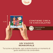 Carica l'immagine nel visualizzatore di Gallery, Venchi, Cofanetto Natale con 16 Mini Blend Fondenti, Cioccolato fondente al 60%, 75% e 90%, Edizione Limitata, 47 Gr, Senza Glutine, Senza Coloranti e Conservanti, Vegano, Idea Regalo Natale