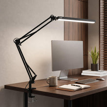 Carica l'immagine nel visualizzatore di Gallery, Lampada da Scrivania LED, 14W, Lampada con Morsetto e Clip, Luce Dimmerabile Protezione Occhi, Diverse Modalità di Color