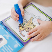 Carica l'immagine nel visualizzatore di Gallery, Melissa &amp; Doug Water Wow! Libro Magico da Colorare con Pennello ad Acqua - Tema Dinosauri, Gioco Educativo da Viaggio pe