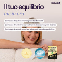 Carica l'immagine nel visualizzatore di Gallery, Myo Inositolo e D Chiro Inositolo 4000 mg, Zinco, B6 e B9 – Ovastart – SOVA