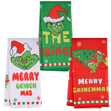 Carica l'immagine nel visualizzatore di Gallery, Szhhrxi Set di 3 Strofinacci da Cucina Natalizi - Asciugamani Cucina Resistenti, Canovacci da Cucina (40x60 cm) - Idee Regalo Natale 2025, Sottopiatti Decorazioni Tavola