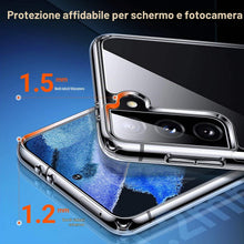 Carica l'immagine nel visualizzatore di Gallery, Captor Cover Trasparente per Samsung Galaxy S21 5G, Custodia TPU in Silicone Flessibile Morbida e Sottile, Protezione Fu