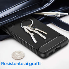 Carica l'immagine nel visualizzatore di Gallery, JETech Cover Slim per Samsung Galaxy S21, Nero