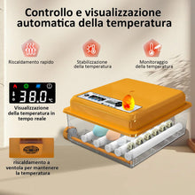 Carica l'immagine nel visualizzatore di Gallery, Incubatrice per Uova con Controllo della Temperatura e Rotazione Automatica per 16 uova, Incubatrice per Uova Automatica con rulli regolabili e aggiunta automatica di acqua