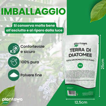 Carica l'immagine nel visualizzatore di Gallery, PLANTAWA Terra di Diatomee 1kg | Diatomee Polvere 100% Naturale di Alta Qualità | Perfetta per Molteplici Applicazioni i