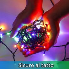 Carica l'immagine nel visualizzatore di Gallery, GlobaLink Lucine 20M 200 LED IP44 Colorate Super Luminose con Telecomando Luci della Stringa di Temporizzazione Regolabi