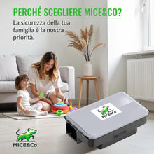 Carica l'immagine nel visualizzatore di Gallery, Mice&amp;Co 2 Stazioni Esca Coperchio Trasparente | Trappola per Topi e Ratti