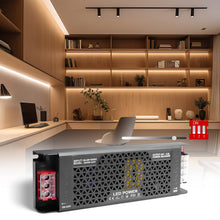 Carica l'immagine nel visualizzatore di Gallery, 24V 200W Dimmerabile Alimentatore LED, Ultra Sottile Trasformatore LED Driver AC 220V a DC 24 Volt 8,3A 200W Trasformato