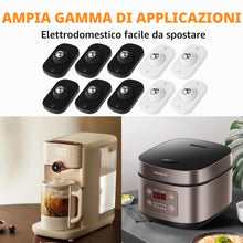 Carica l'immagine nel visualizzatore di Gallery, 20 mini ruote autoadesive ruota girevoli a 360° con anima in acciaio inox per utensili da cucina, macchine da caffè e mo