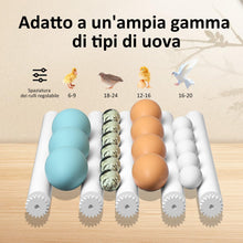 Carica l'immagine nel visualizzatore di Gallery, Incubatrice per Uova con Controllo della Temperatura e Rotazione Automatica per 16 uova, Incubatrice per Uova Automatica con rulli regolabili e aggiunta automatica di acqua