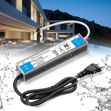 Carica l'immagine nel visualizzatore di Gallery, BRIMETI Trasformatore LED 220 24V 100W Esterno Alimentatore Driver IP67 Impermeabile Adattatore AC 220V a DC 24V 4.16A T