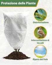 Carica l'immagine nel visualizzatore di Gallery, Tessuto Non Tessuto per Piante,160×200 CM,Telo Antigelo per Piante Applicabile alle Piante da Esterno,Protezione da Gelo