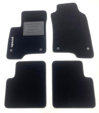 Carica l'immagine nel visualizzatore di Gallery, ASC Tappetini Auto in Moquette Nera Compatibili con FIAT PANDA 312 III Serie dal 2012 al 2019 con Bordo Antiscivolo Batt