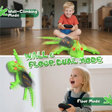 Carica l'immagine nel visualizzatore di Gallery, snookids Geco Ragno Robotico, Robot Giocattolo per Giochi Bambini che Si Arrampica su Pareti e Soffitti, con Occhi LED Luminosi, Movimenti Realistici, Regalo per Maschio e Ragazze 3 4 5 6 7 8+ Anni