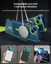Carica l'immagine nel visualizzatore di Gallery, MobNano cover for iPhone 13/14 magnetica, compatibile con MagSafe, cover magnetica colorata per iPhone 13/14, Protezione