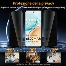 Carica l'immagine nel visualizzatore di Gallery, Vanrain Pellicola Privacy per Honor 400 Smart 4G/5G