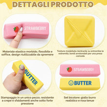 Carica l'immagine nel visualizzatore di Gallery, 2PCS Squeeze Giocattoli,Giocattolo da Spremere di Burro,Butter Squishy
