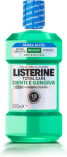 Carica l'immagine nel visualizzatore di Gallery, LISTERINE Collutorio Total Care Denti e Gengive Mild, 500 ml