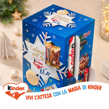 Carica l&#39;immagine nel visualizzatore di Gallery, Kinder &amp; Co - Calendario Avvento 2025, 24 Cioccolatini e Snack Assortiti Kinder &amp; Ferrero, Edizione con Due Ricette Speciali, Idea Regalo, Confezione da 295 gr