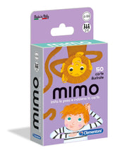 Carica l'immagine nel visualizzatore di Gallery, Clementoni - Mimo, Mazzo di 50 Carte per Imitare Pose e Indovinare l'Azione, per Bambini dai 4 Anni in Su e Tutta la Famiglia, 2-6 Giocatori, Idea Regalo Made in Italy, Lingua Italiana, 16174