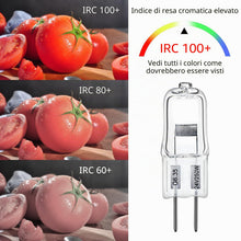 Carica l'immagine nel visualizzatore di Gallery, Lampadine alogene G6.35, lampadina 24 V 250 W Lampadina a capsula trasparente a 2 pin, lampadine dimmerabili a luce bian