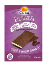 Carica l'immagine nel visualizzatore di Gallery, CÉRÉAL BUONI SENZA, Golosi al cioccolato fondente, Snack senza zuccheri aggiunti, Biscotti ricoperti di cioccolato senza