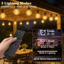 Carica l'immagine nel visualizzatore di Gallery, Catena Luminosa Esterno 30 Metri, Dimmerabile Catena di Luci per Esterno con Telecomando, LED Lucette da Esterno con 50+