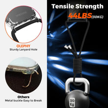 Carica l'immagine nel visualizzatore di Gallery, Trasparente Cover con Cordino per Samsung Galaxy S26 5G, Nero