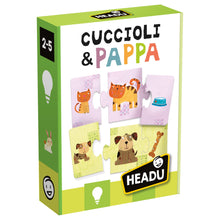 Carica l'immagine nel visualizzatore di Gallery, Headu Cuccioli &amp; Pappa Un Gioco Di Logica Per I Più Piccoli It20058 Gioco Educativo Per Bambini 2-4 Anni Made In Italy