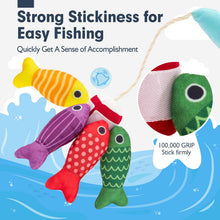 Carica l'immagine nel visualizzatore di Gallery, hahaland Giochi Montessori 1 Anno - Gioco Pesca Morbidi per Bambino con 15 Pesci - Gioco Bambino Colorato Giocattolo Educativo per 12-18 Mesi - Regali per Bambini 1 2 Anni