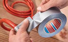 Carica l'immagine nel visualizzatore di Gallery, Dpm tapes - tesa 4615 Nastro Americano Telato Grigio ad Alta Adesione, Duct Tape Multiuso per Riparazioni, Fissaggio e S