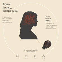 Carica l'immagine nel visualizzatore di Gallery, ENSO Shell – Oggetto di Mindfulness e Calma contro Ansia e Stress - Nero
