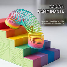 Carica l'immagine nel visualizzatore di Gallery, 24 Pezzi Molle per Bambini, Molla Giocattolo Arcobaleno per Gadget Compleanno Bambini, Regalini Fine Festa Compleanno e 